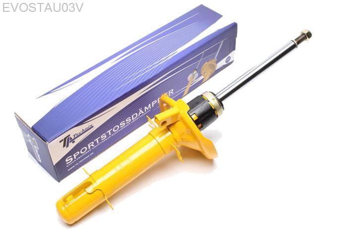 EVOSTAU03V, Sport schokdemper Vooras, Audi TT (8N), Sport shock absorberAudi A3 Quattro, TT Quattro, Seat Leon 4-WD, Toledo Allrad, Skoda Octavia 4x4, Bora and Golf IV 4-Motionincl. RS-models(Struts with stabilzer at the spring-seat)front, Verlaging tot -40mm mogelijk, Prijs is per stuk ! , aantal ingeven bij bestellen